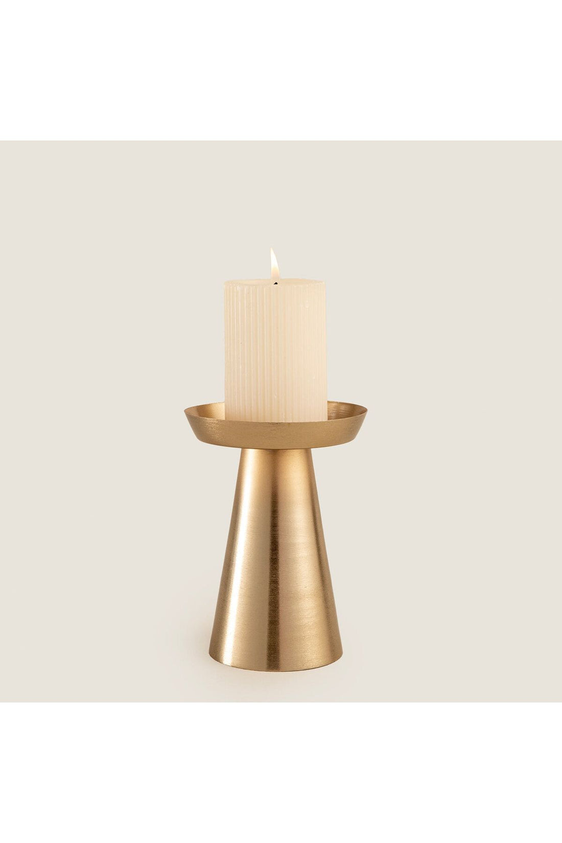 Mopta Candle Holder Gold