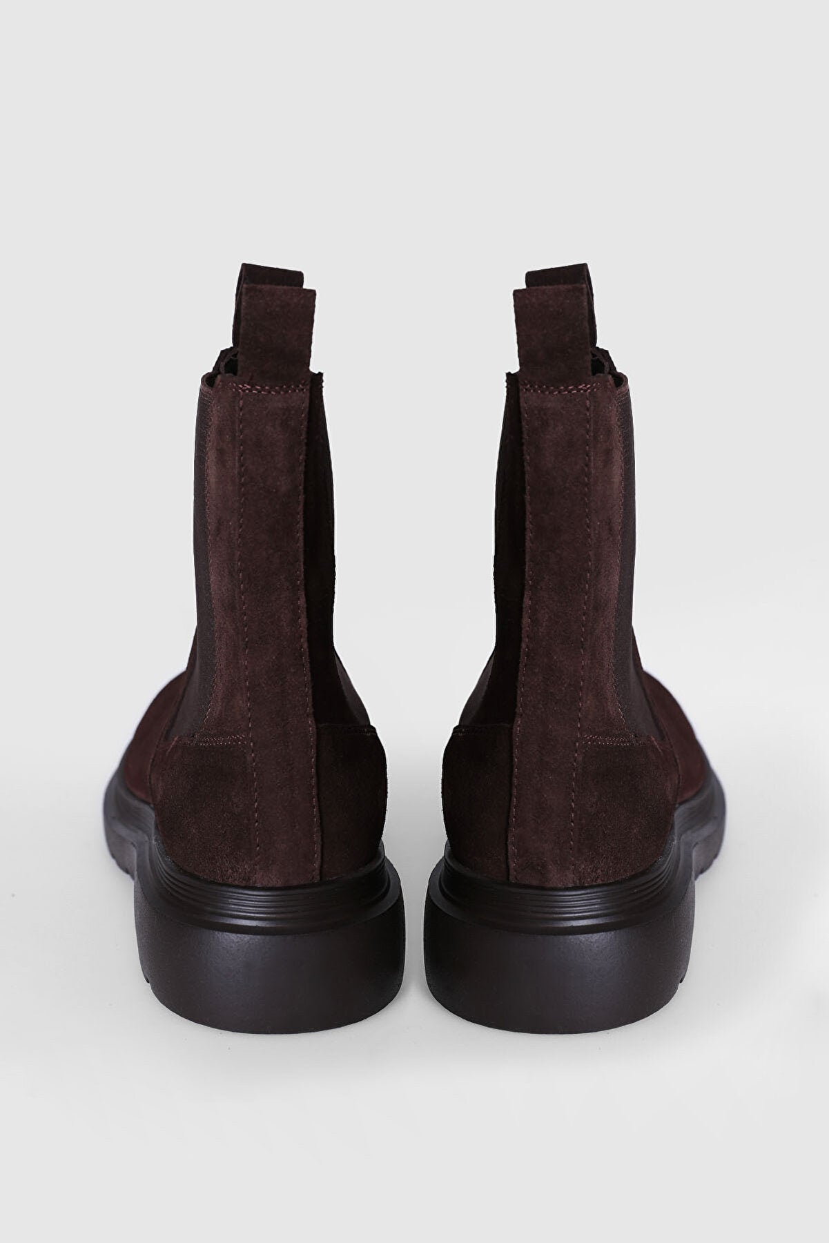 Nelson Men's Leather Boots Brown