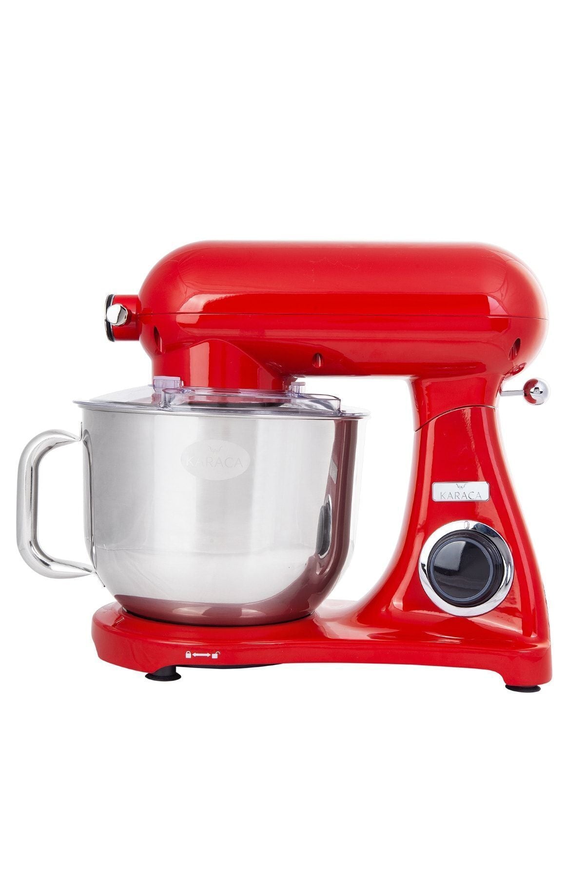 Powercast Chef Die Casting Stand Mixer 1800W Kitchen Chef Red