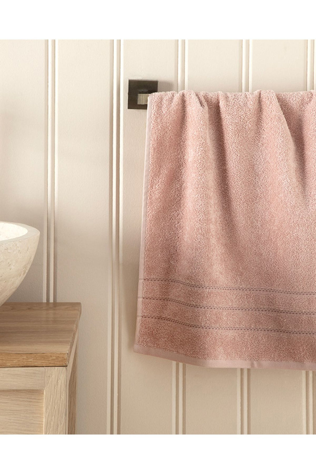 Soft Cotton Face Towel Light Pink