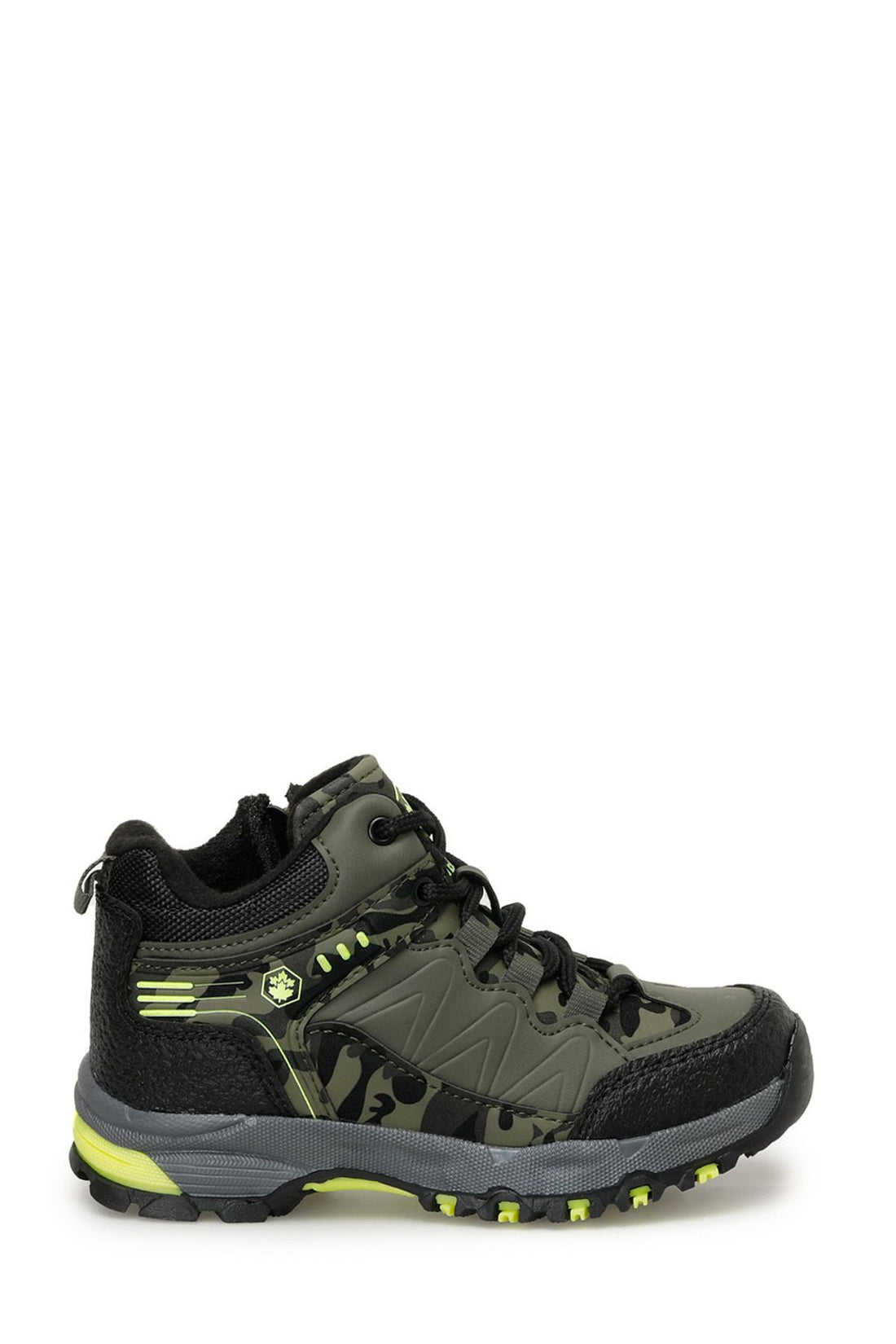 A10139367312010 101393673 Ted 3pr Boy's Boots Haki/Neon Green