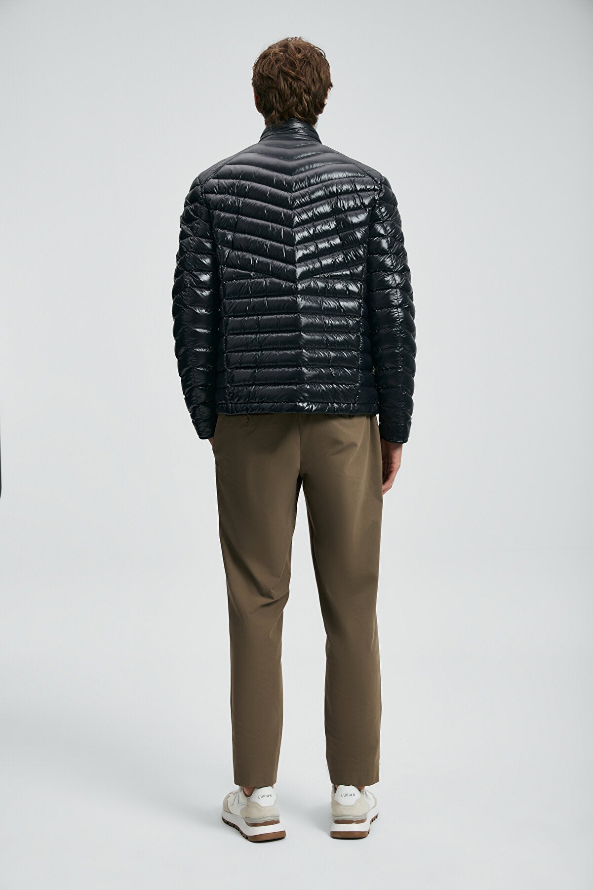 Luc Goose Down Coat Men Black