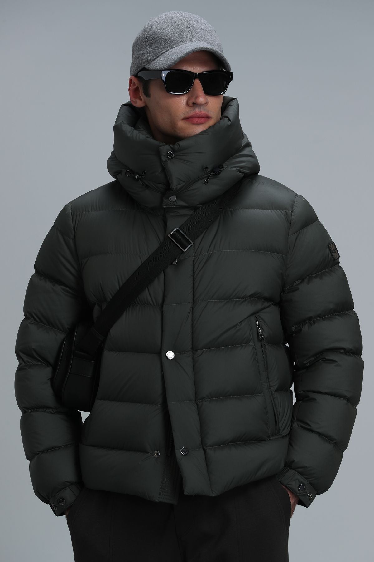 Marty Goose Down Men's Coat Green