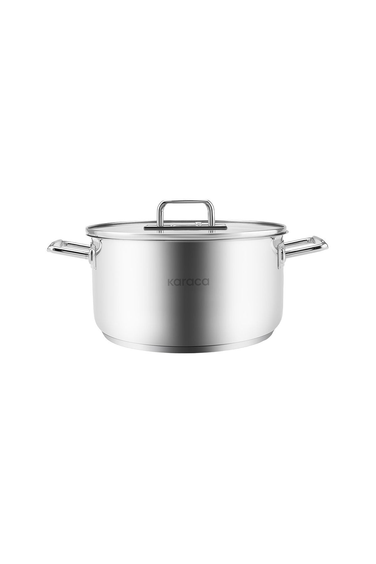 Grace Induction Base Steel Cookware 24 Cm 5.5 Lt