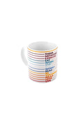 Motto Lines Mug 360 Ml