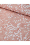 Ivy Flowers Double Size Duvet Cover Set Dusty Rose