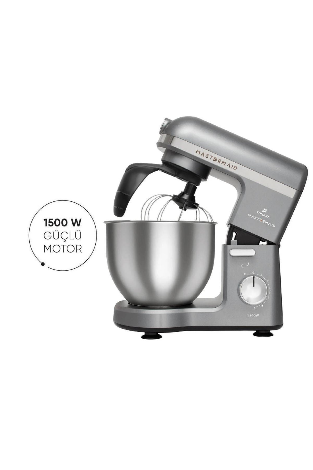 Mastermaid Chef Pro Double Arm Kitchen Chef 1500W Space Gray