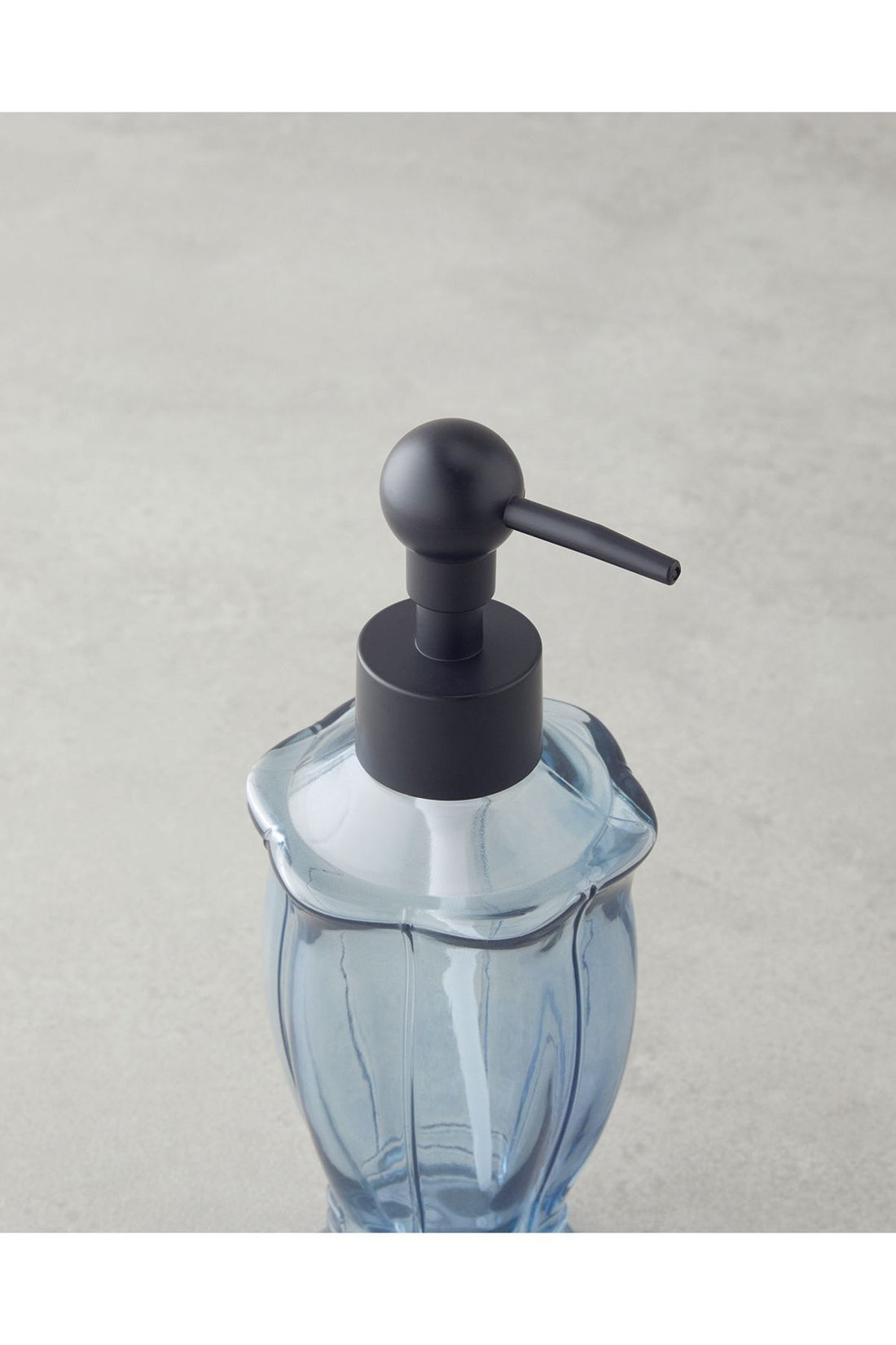 Emily Bathroom Liquid Soap Dispenser 7x7x19 cm Blue