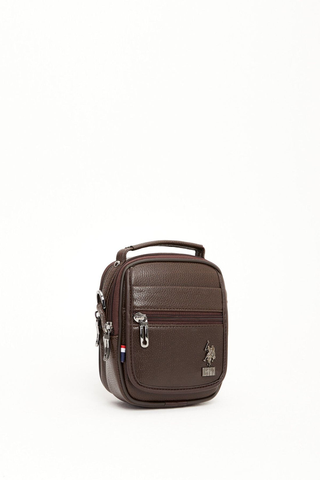 US Polo Assn 8416 Men Handbag shoulder bag BROWN
