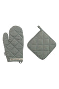 Patterned Oven Gloves Set of 2