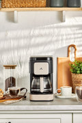 Just Coffee Aroma 2 In 1 Filter Coffee And Tea Brewing Machine Beige