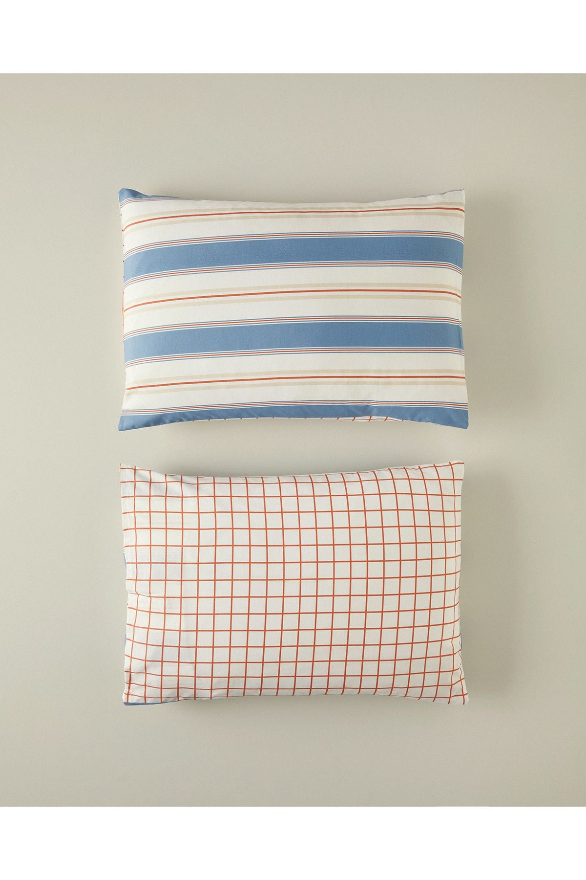 Natural Lines 2-Pack Pillowcase Blue