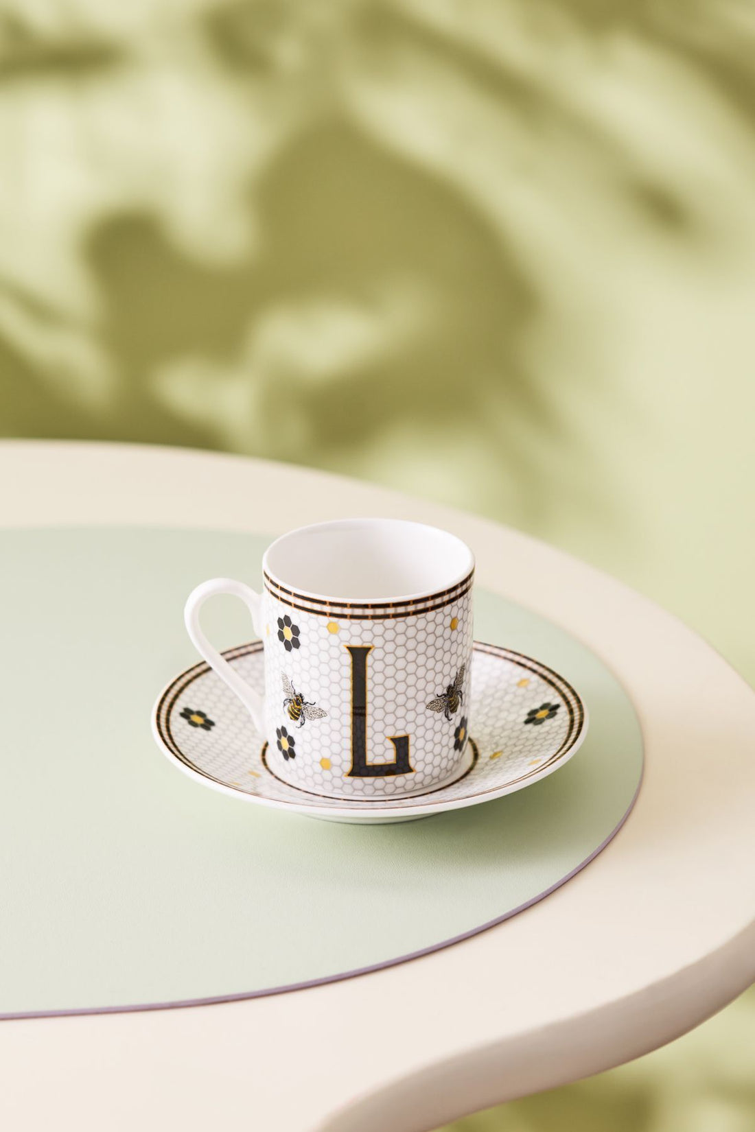 L Letter Coffee Cup 80 ml