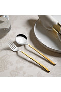 Sofia Gold Simple 12 Seater 89 Piece Cutlery Set