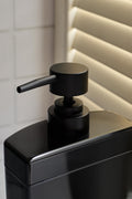 Barton Black Kitchen Liquid Soap Dispenser Acrylic with Sponge