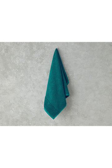 Velvet Touch Cotton Face Towel Green