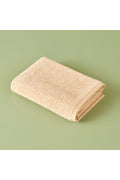 100% Cotton Lucia 2 Pack Hand Towel Beige (30x30 cm)