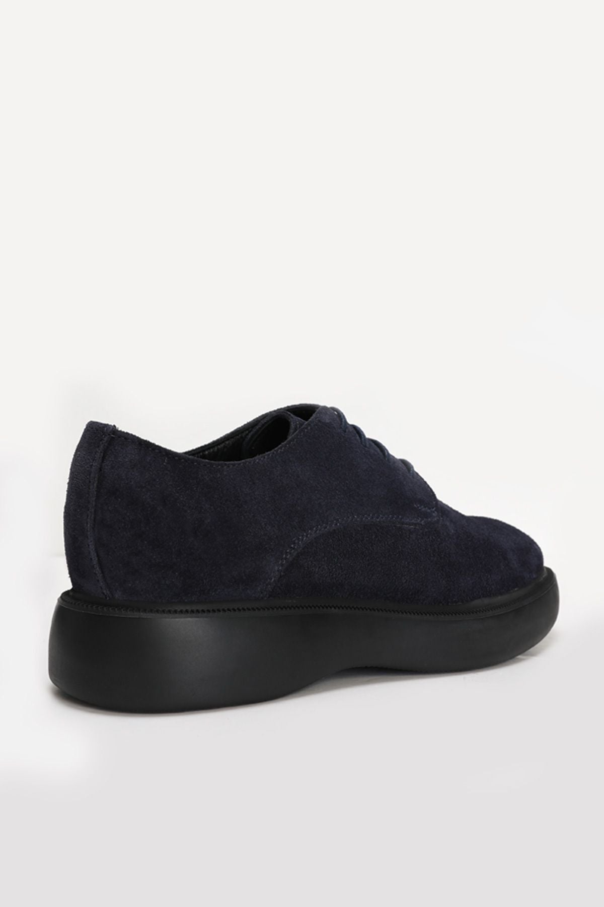 Velluto Men's Suede Casual Shoes Navy