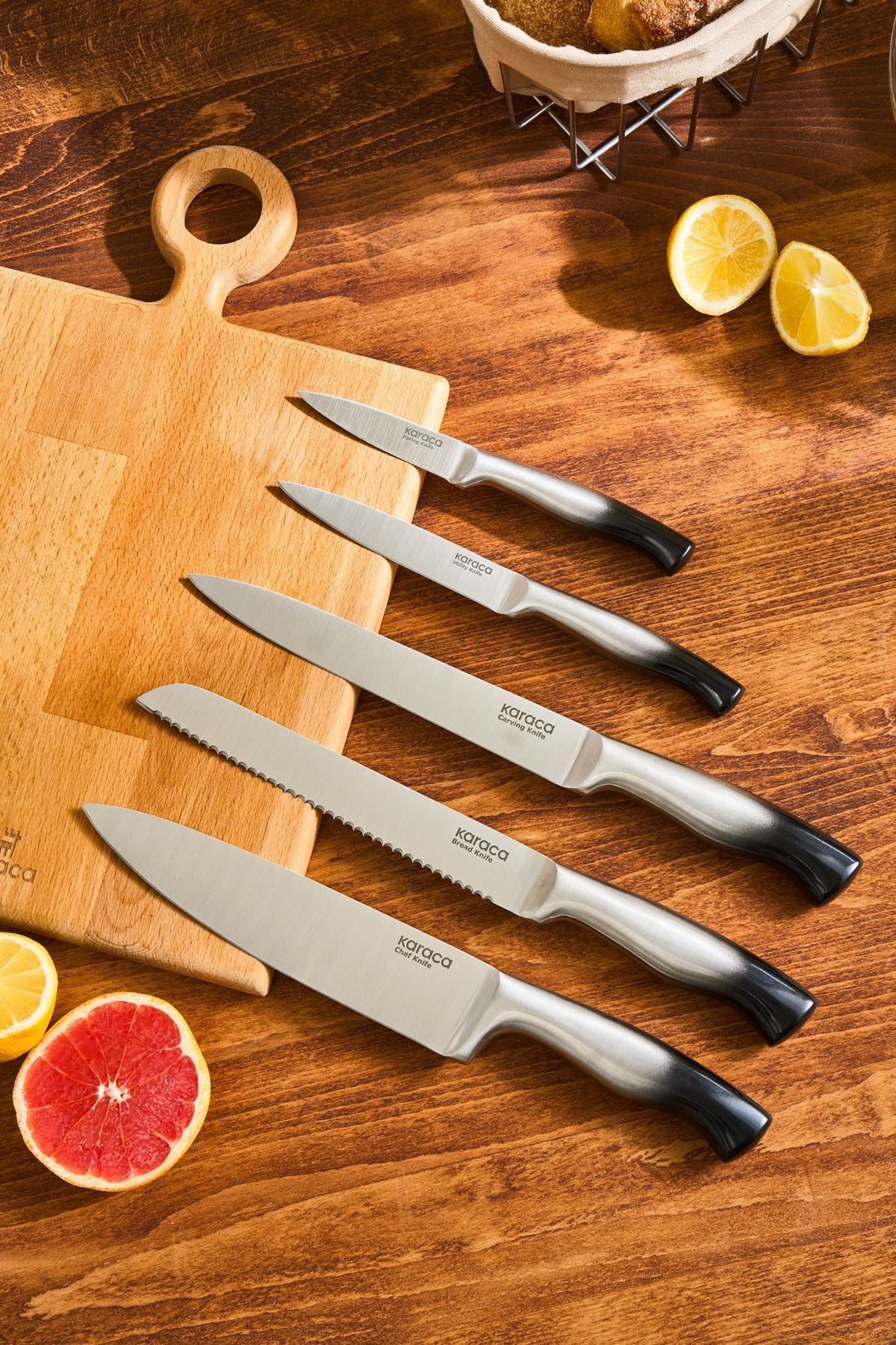 Pro Meister 5 Piece Knife Set