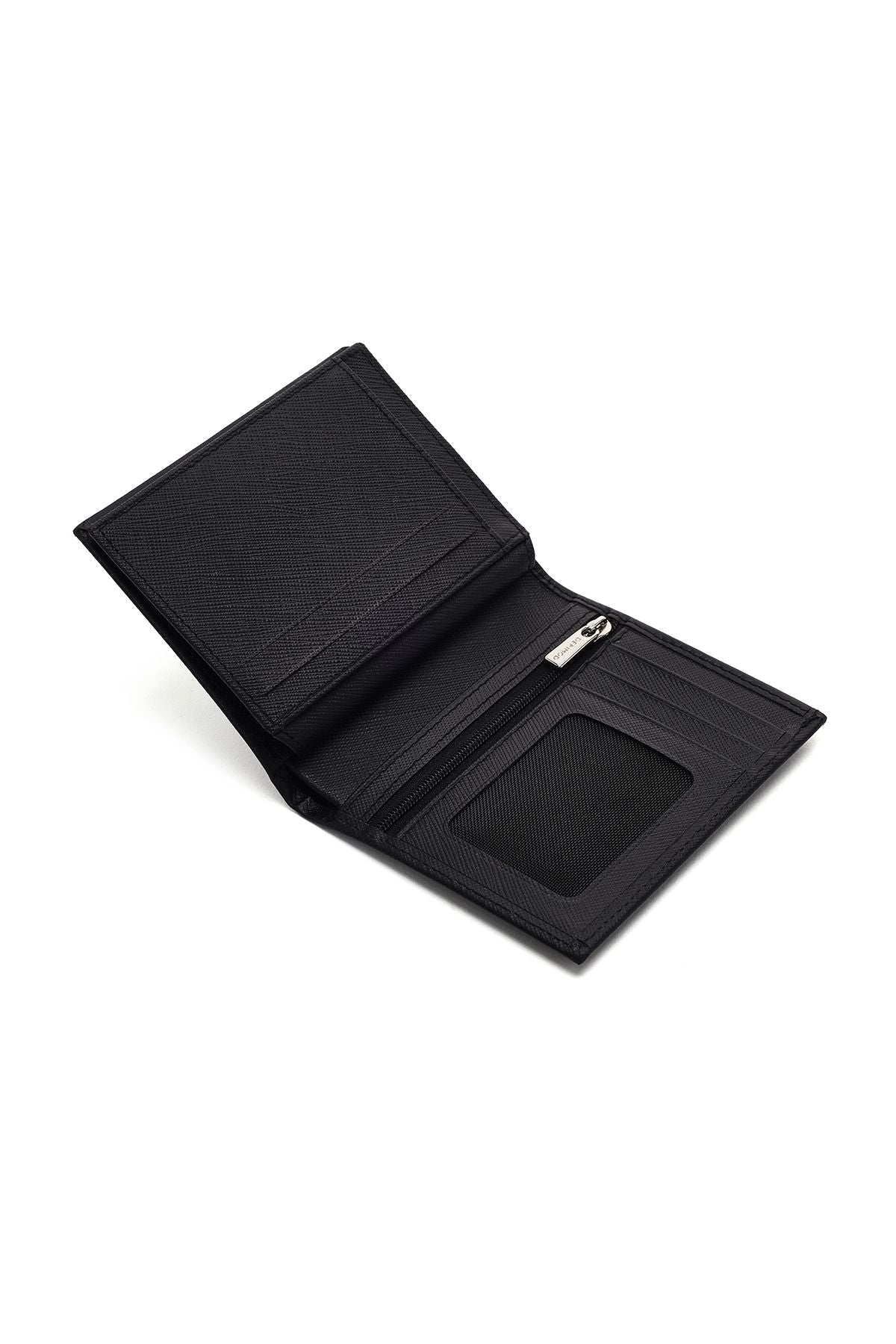 Men's Black Leather Wallet 000a2d3093cv