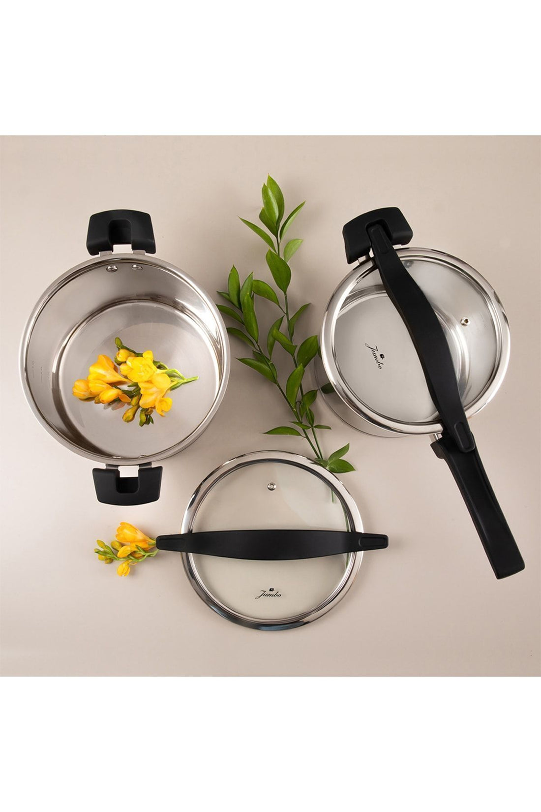 Spark 8 Piece Steel Cookware Set