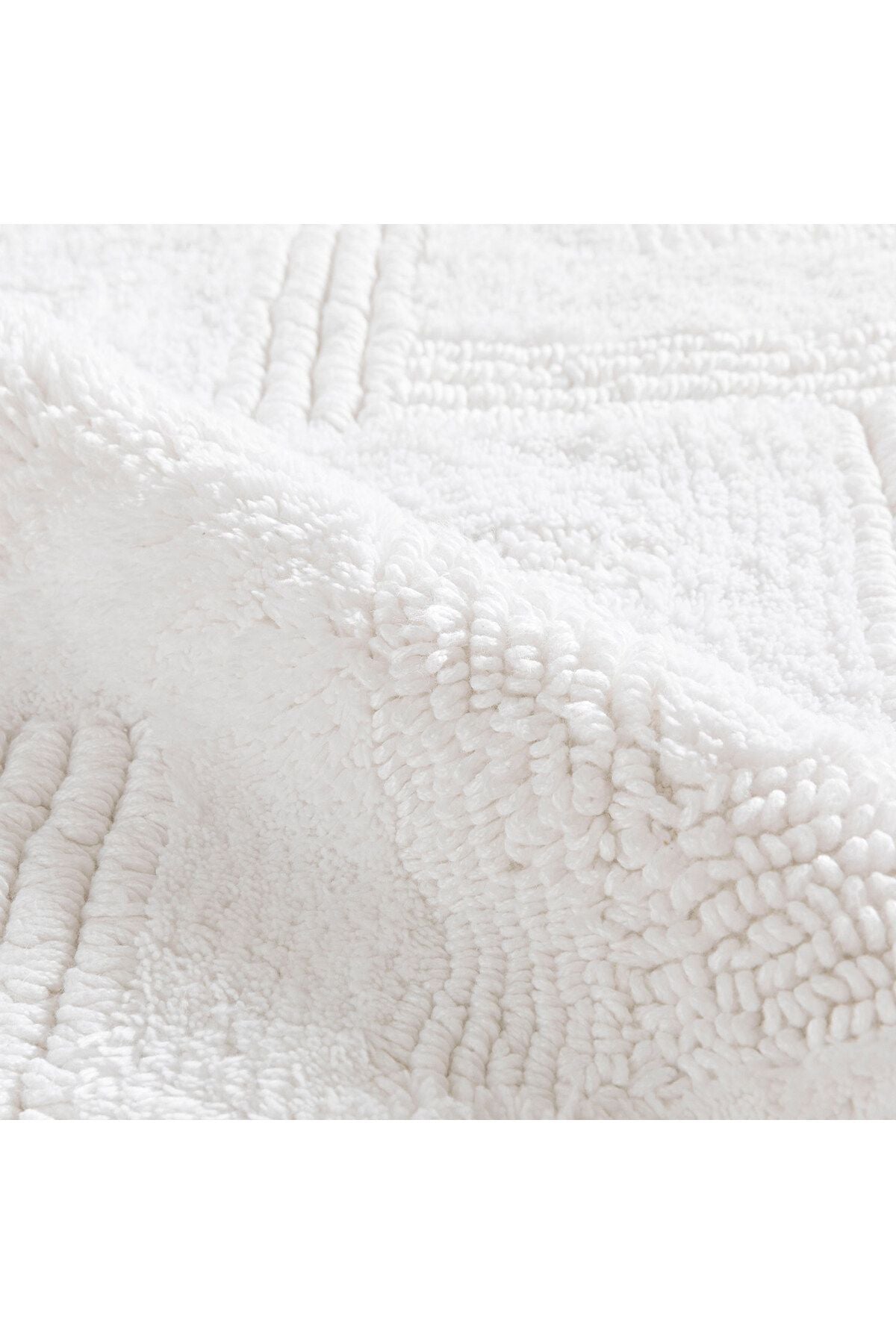 Delmar Bath Mat 60x100 cm White