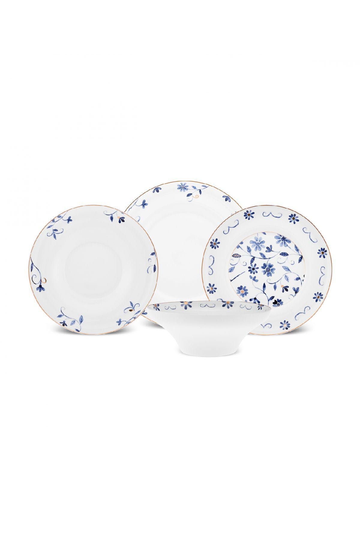 Elite 24 Piece 6 Seater Porcelain Dinner Set