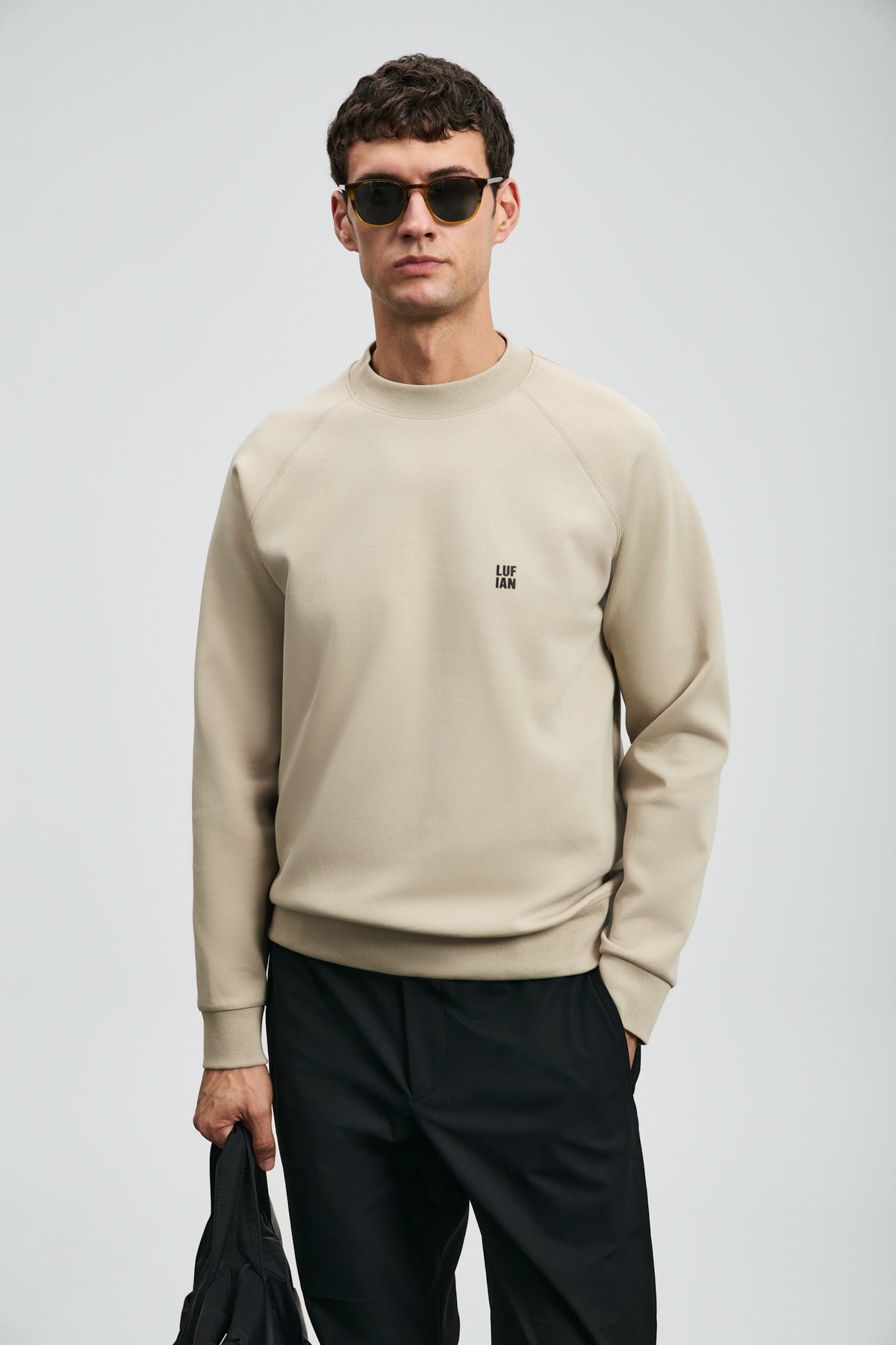 Grant Men's Sweatshirt Beige