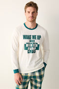 Wake Me Multicolor Pants Pajama Set