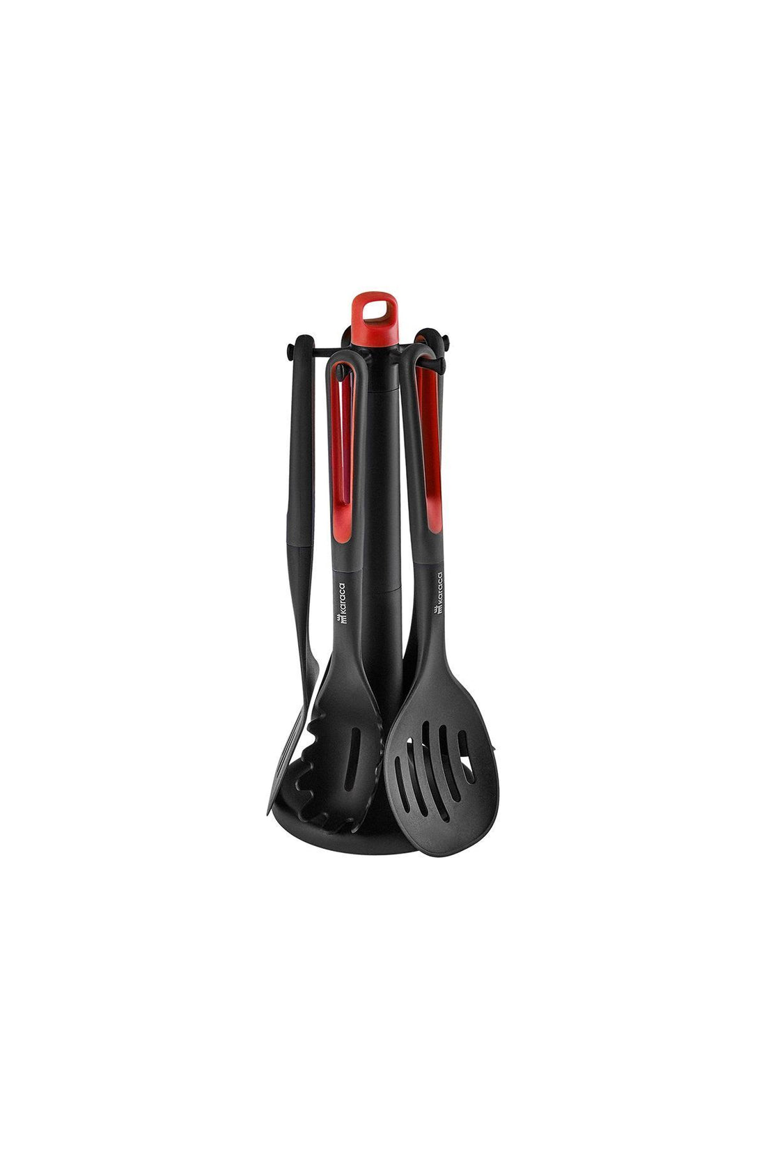 Marco Red 6-Piece Stand Serving Set