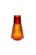 Pier Bedside Jug Cup Decanter Glass Set Amber