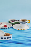 X Ist Collection Island Ferry New Bone 32 Pieces 6 Seater Breakfast/Service Set