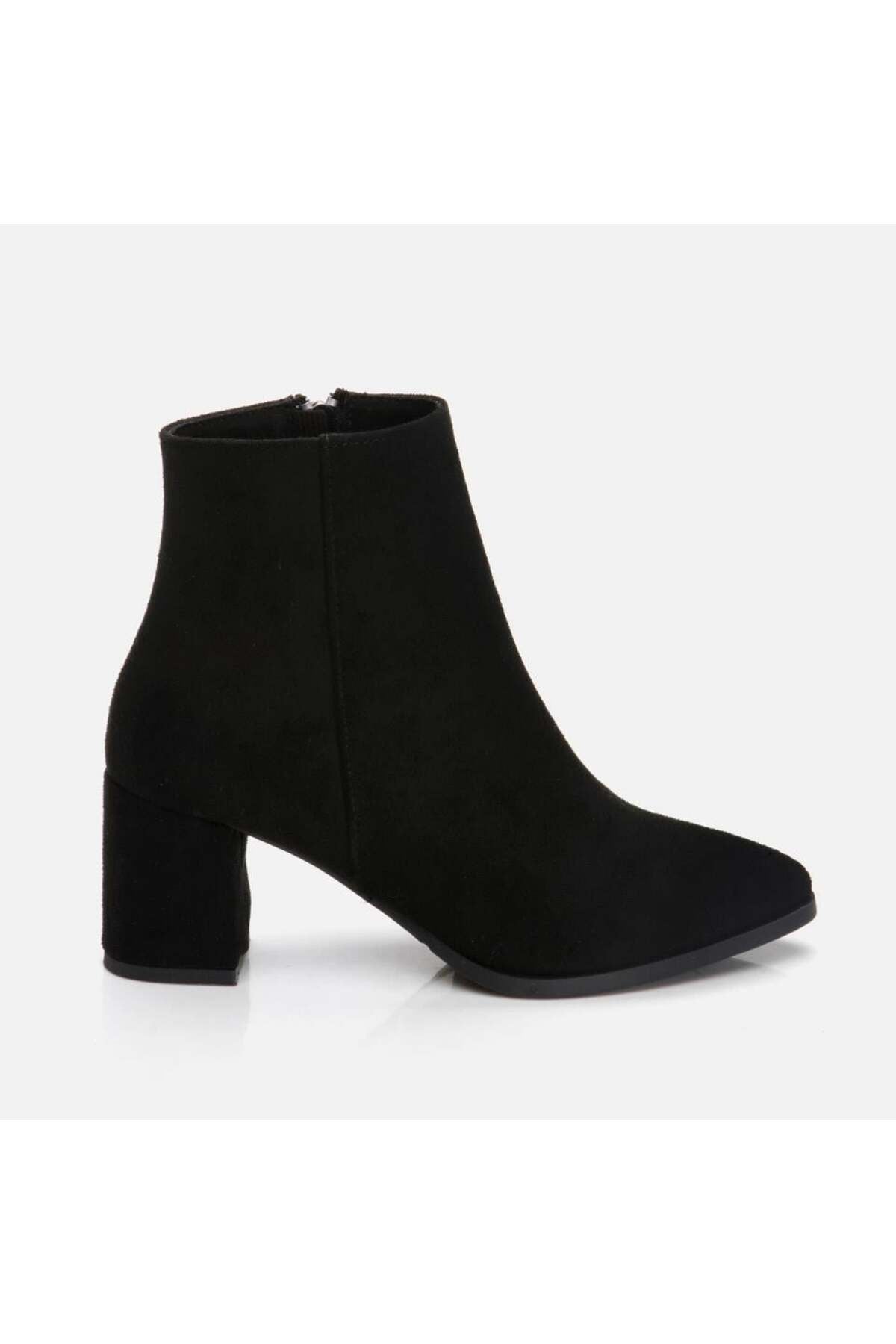 Black Women's Heeled Boots