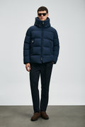 Tommy Goose Down Men's Coat Navy