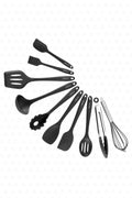 Salvatore 10 Piece Spatula Set Black