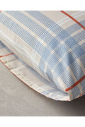 Natural Plaid 2-Piece Pillowcase Beige