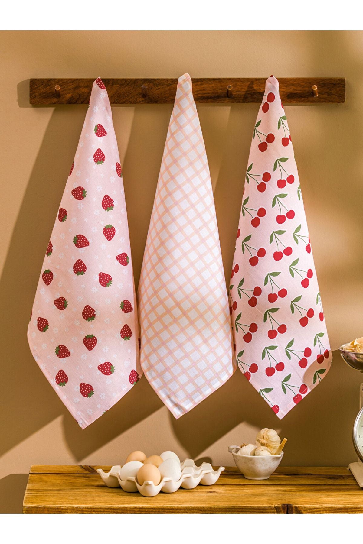 LCW HOME Mixed Printed Drying Cloth 3 Pcs 40x50 Cm
