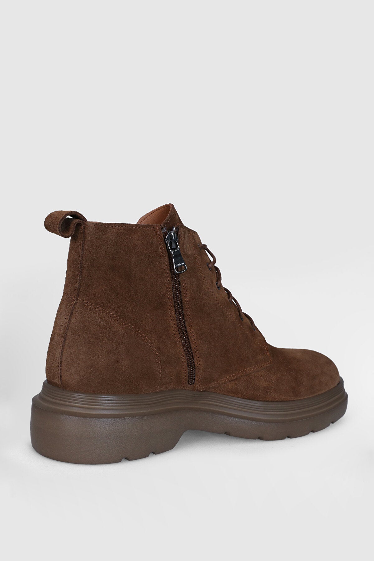 Marvın Men's Leather Boots Camel Hair