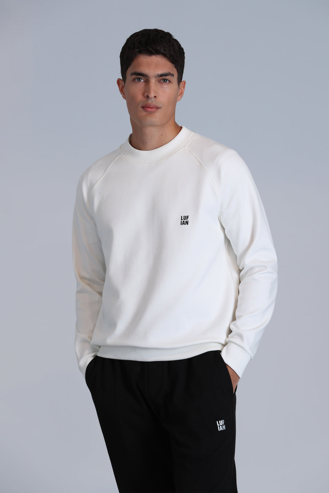 Grant Men's Sweatshirt Broken White