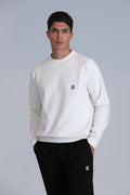 Grant Men's Sweatshirt Broken White