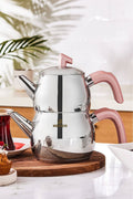 Belinay Induction Base Midi Rose Teapot Set