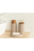 Evelyn 3-Piece Bathroom Set Coffee