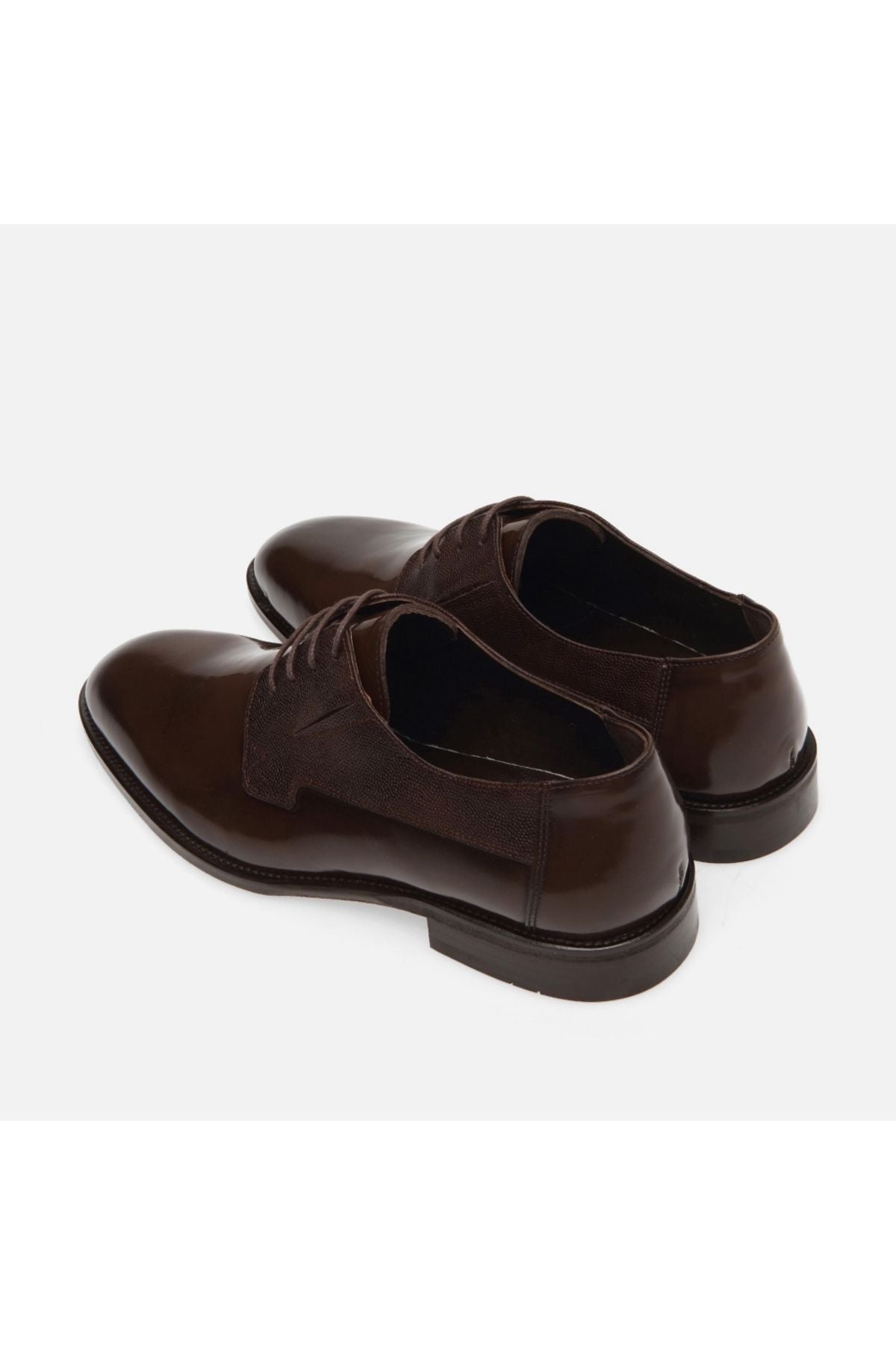 Genuine Leather Walnut Men's Classic Shoes