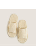 Terry Towel Bath Slipper Natural