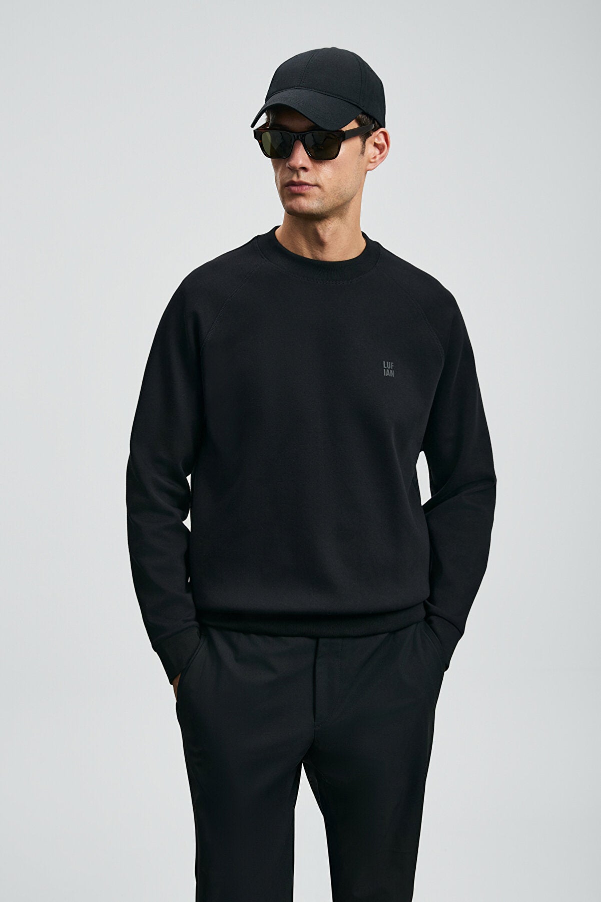 Grant Men's Sweatshirt Black