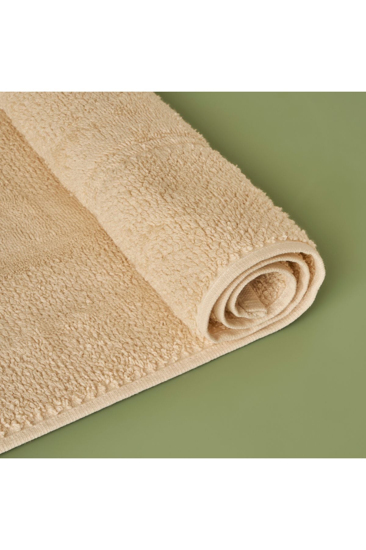 100% Cotton Jelly Foot Towel Beige (50x70 cm)