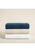 Sobeska Face Towel Set of 3 50x80 Cm White/Blue