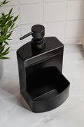Barton Black Kitchen Liquid Soap Dispenser Acrylic with Sponge