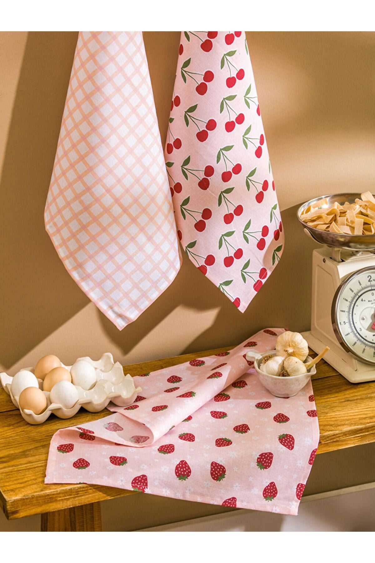 LCW HOME Mixed Printed Drying Cloth 3 Pcs 40x50 Cm