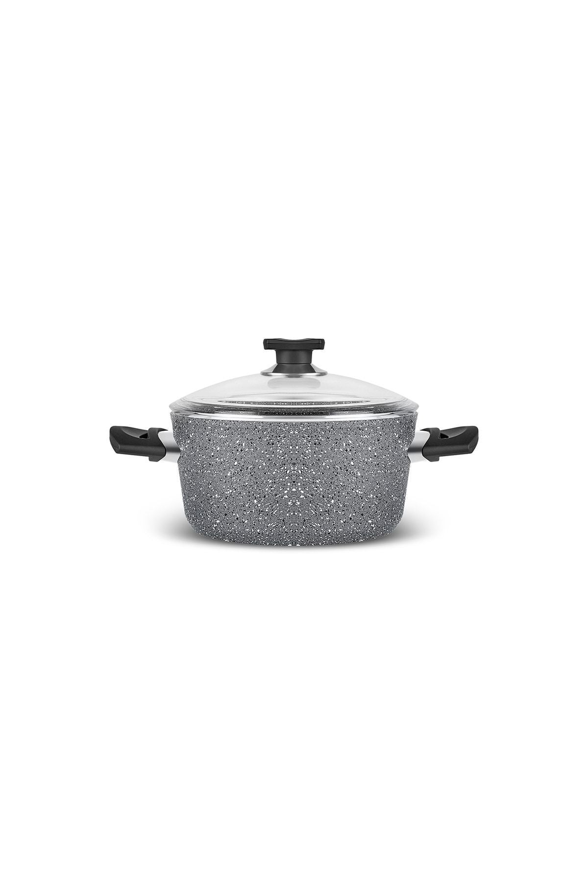 Biogranite Uraz 7 Piece Cookware Set Gray